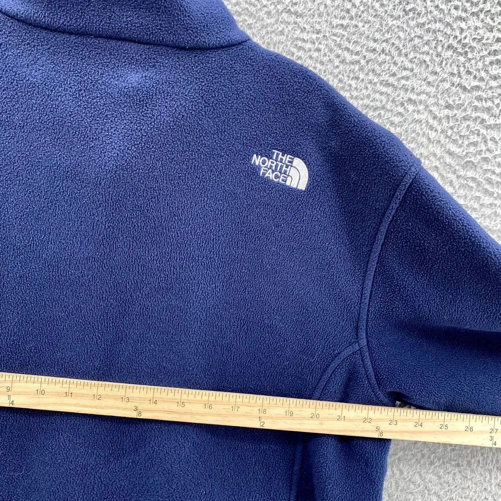 North Face Teddy Fleece Jacket Men's XL Blue Gorpcore Outdoor Preppy Performance